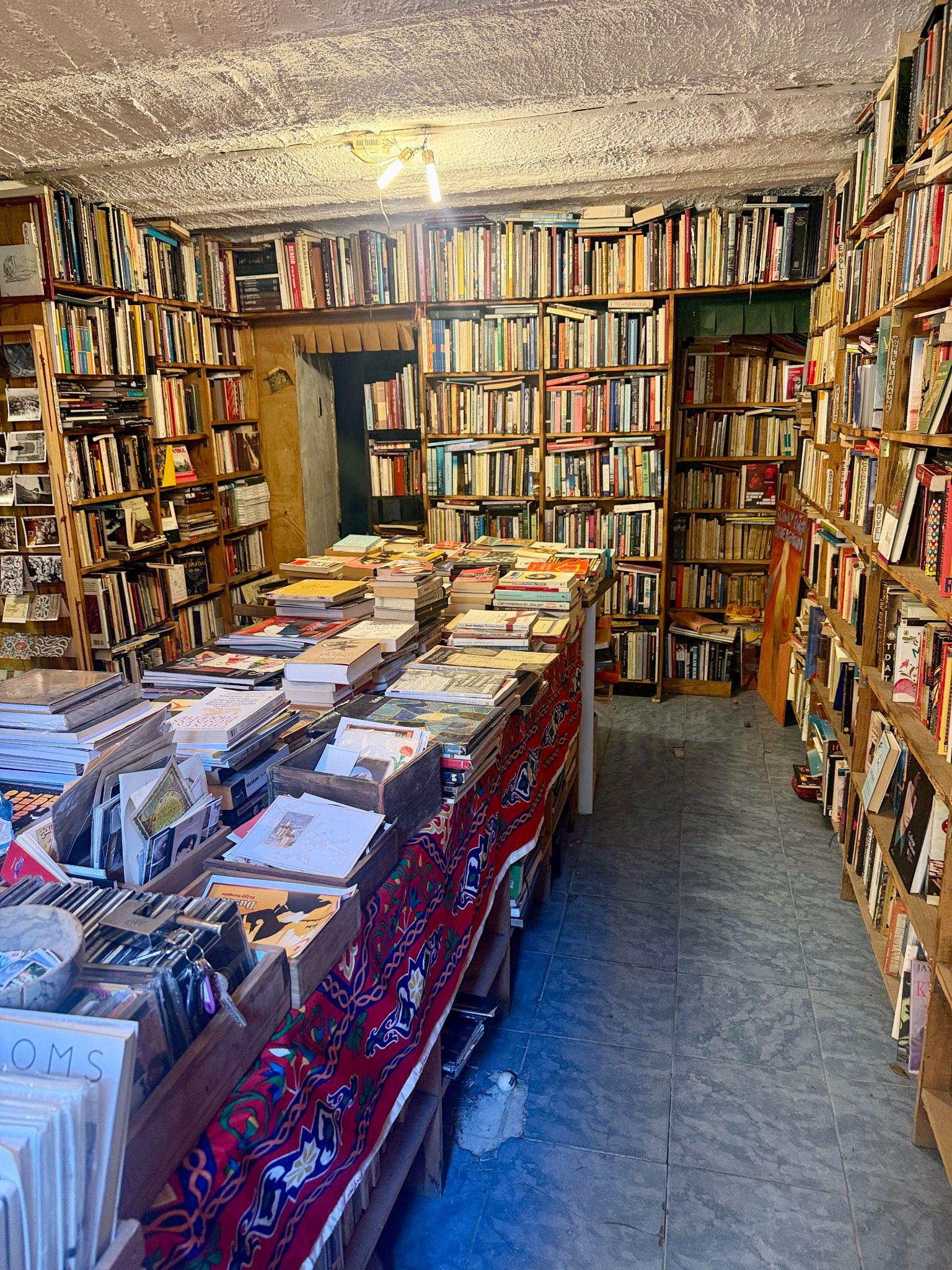 books at Fahrenheit 451 Recycling Store, Istanbul, Turkiye