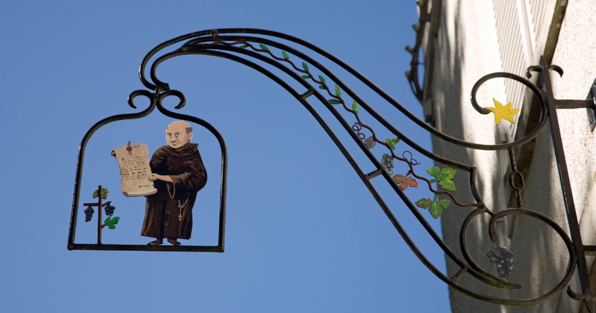 wrought iron sign