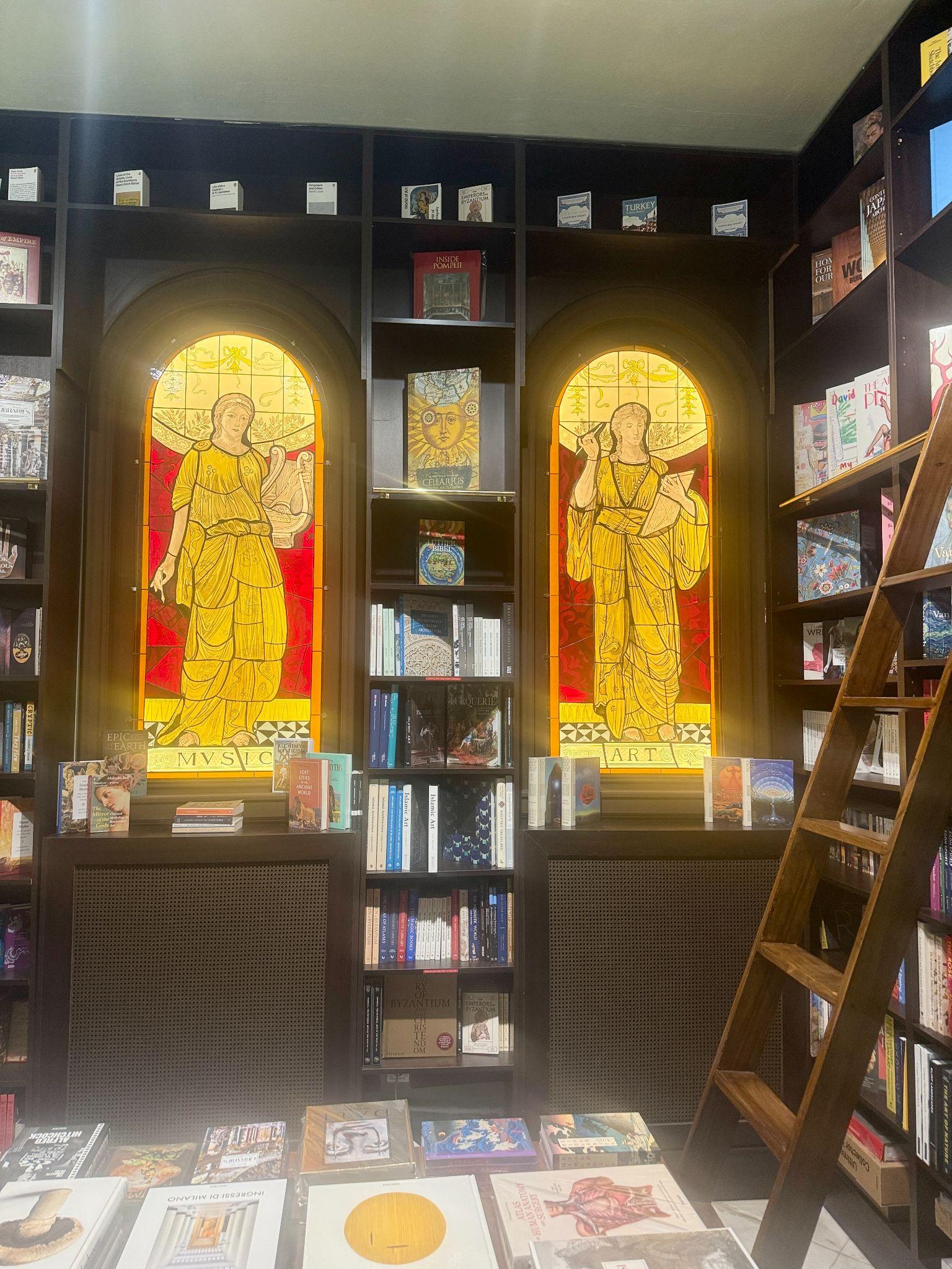 stained glass windows at Phebus, Istanbul, Turkiye