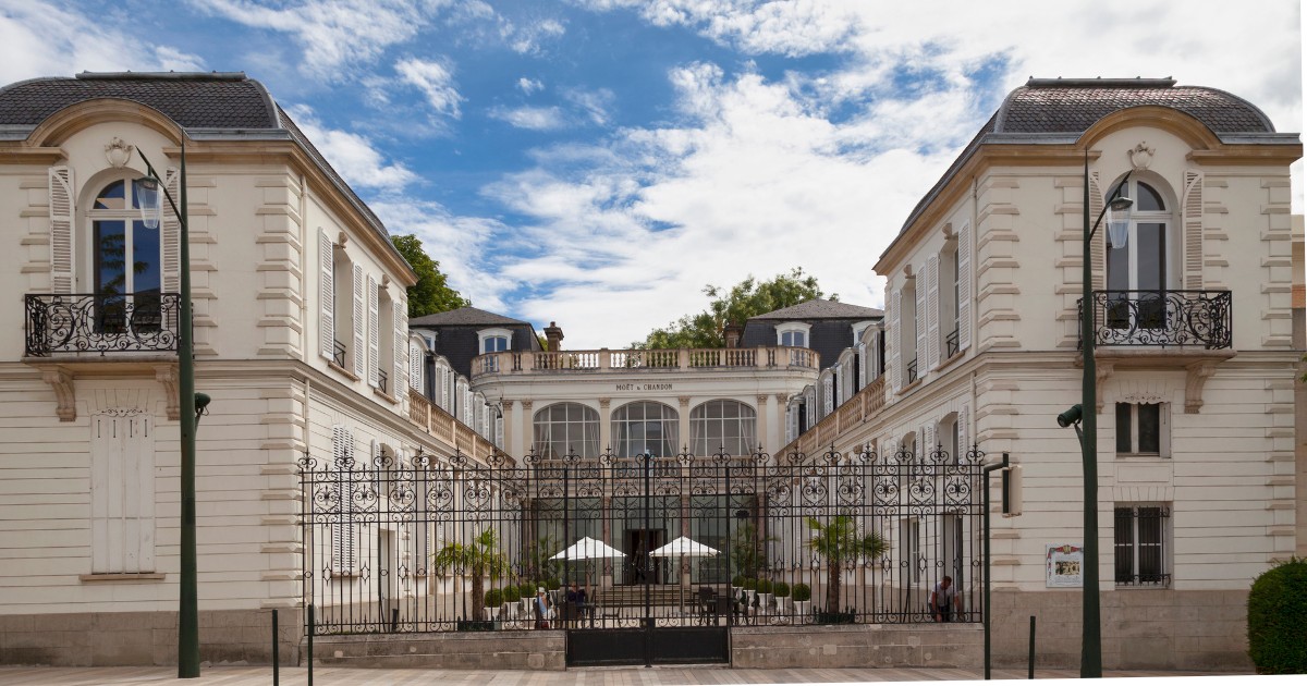 Moët & Chandon estate on the Avenue de Champagne, Épernay, France