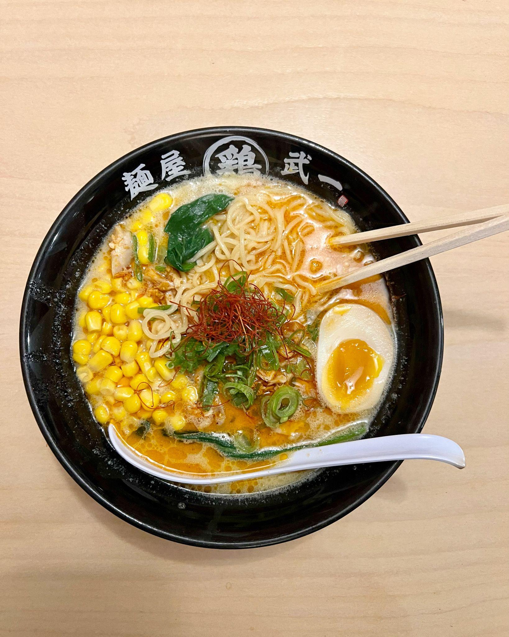 Ramen from Tokyo Ramen, Amsterdam, Netherlands
