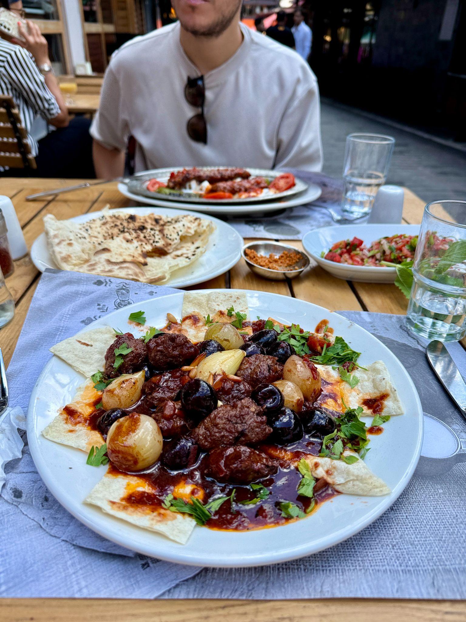cherry kebab, Çiya, Istanbul