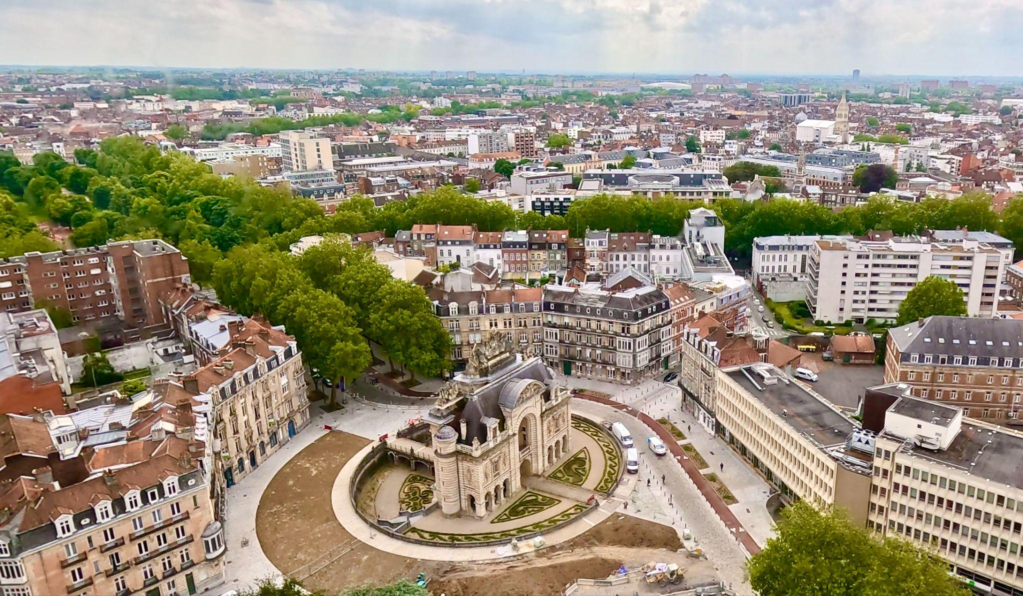 Streets of Lille, France