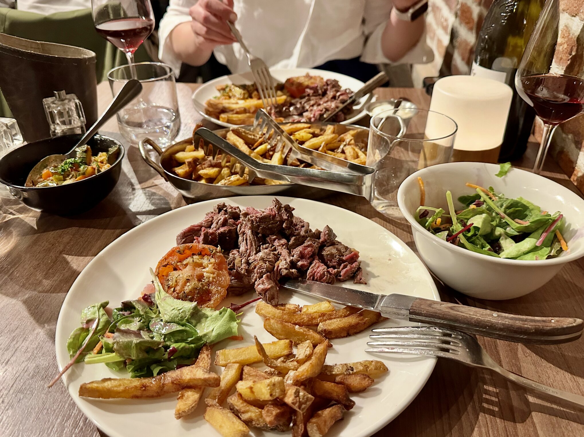 Dinner at Le Fossile in Lille
